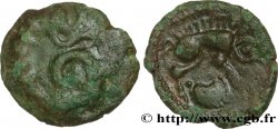 GALLIA - CALETI (Regione di Pays de Caux) Bronze au monstre enroulé