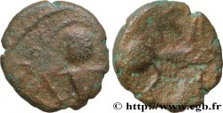 GALLIA BELGICA - BELLOVACI (Area of Beauvais) Bronze au personnage courant, EPA DVMNA