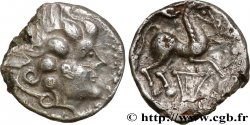 ÉDUENS (BIBRACTE, région du Mont-Beuvray) Denier à la lyre