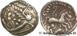GALLIA BELGICA - AMBIANI (Area of Amiens) Denier d argent scyphate dit “au sanglier”