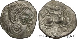 CORIOSOLITES (Région de Corseul, Cotes d Armor) Statère de billon, classe III au nez en epsilon