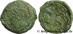 GALLIA - CARNUTES (Región de la Beauce) Bronze PIXTILOS classe II à la louve et au lézard