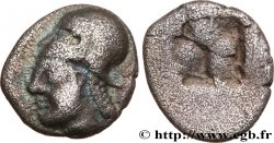 MASSALIA - MARSEILLE Litra du type du trésor d Auriol à la tête d Athéna coiffée du casque corinthien