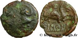 GALLIEN - BELGICA - AMBIANI (Region die Amiens) Bronze IMONIO au cavalier et aux volutes