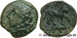 GALLIA - CARNUTES (Area of the Beauce) Bronze au cheval et au sanglier