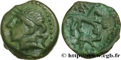 GALLIA - CARNUTES (Regione della Beauce) Bronze au cheval et au sanglier