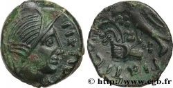 CARNUTES (Région de la Beauce) Bronze PIXTILOS classe III à l’oiseau et à la main TTB+