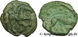 GALLIA BELGICA - AMBIANI (Regione di Amiens) Bronze au cheval et au sanglier, “type des dépôts d’Amiens”