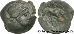 MASSALIA - MARSEILLES Bronze au taureau (hemiobole ?)