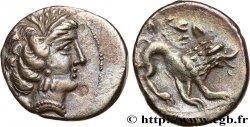 TRANSPADANE - CELTO-LIGURES “Drachme légère”, imitation de Marseille TTB+