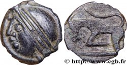 SÉGUSIAVI - SEQUANI (Area of Forez) Potin à la grosse tête et au bandeau triple, DT. 3089 AU