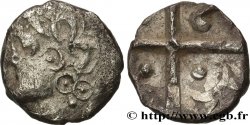 GALLIA - SOUTH WESTERN GAUL - NITIOBROGES (Area of Agen) Drachme “à la tête négroïde”, hybride, S. 115, 116
