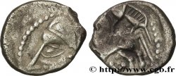 GALLIA - BITURIGES CUBI (Región de Bourges) Denier au sanglier et à la croisette
