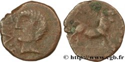 HISPANIA - IBERICO - CASTULO/KASTILO (Province of Jaen/Calzona) Demi-unité de bronze ou semis, tête à gauche