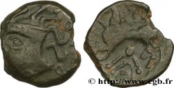 GALLIA - AULERCI EBUROVICES (Región d Evreux) Bronze au cheval et à l’oiseau