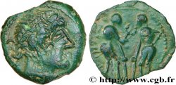 TURONES (Regione di Touraine) Bronze aux lutteurs, KARIQA au revers