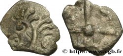 GALLIEN - SÜDWESTGALLIEN - NITIOBROGES (Region die Agen) Obole à la tête hirsute, S. -