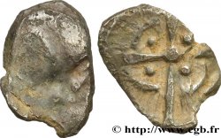 GALLIA - SUDOESTE DE LA GALLIA - CADURCI (Región de Cahors) Obole à la croix, S. 424