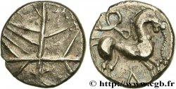 LÉMOVICES (Région de Limoges) Drachme aux lignes entremelées SUP