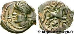 GALLIA - BELGICA - BELLOVACI (Regione di Beauvais) Bronze au cheval - DT. 546b