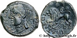 GALLIA - CARNUTES (Area of the Beauce) Bronze PIXTILOS classe IX au lion MS