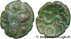 VÉLIOCASSES (Région du Vexin normand) Bronze SVTICCOS aux trois têtes