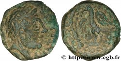 GALLIA - CARNUTES (Regione della Beauce) Bronze PIXTILOS classe VIII à l’oiseau dans le temple