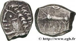 GALLIA - SUDOESTE DE LA GALLIA - RUTENI (Región de Rodez) Drachme “au sanglier”, “type de Fouzilhon”