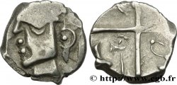 GALLIA - SOUTH WESTERN GAUL - VOLCÆ TECTOSAGES (Area of Toulouse) Drachme “à la tête cubiste”, S. 1