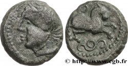 GALLIA - SANTONES / CENTROOESTE - Inciertas Petit billon au cheval et aux triskèles BN. 3844