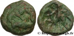 GALLIA BELGICA - AMBIANI (Regione di Amiens) Bronze au sanglier et au cavalier