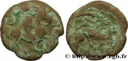 GALLIA BELGICA - AMBIANI (Area of Amiens) Bronze au cheval et au sanglier, “type des dépôts d’Amiens”