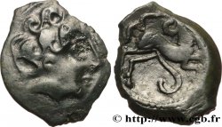 PICTONES / CENTER WEST, Unspecified Bronze au cheval androcéphale, fibule devant le cheval