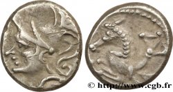 ALLOBROGES (Région du Dauphiné) Denier à l’hippocampe, tête à gauche