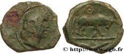 GALLIA - SANTONES / CENTROOESTE - Inciertas Bronze ATECTORI (quadrans)