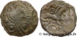 GALLIA - AULERCI EBUROVICES (Región d Evreux) Bronze au cheval