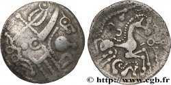 GALLIA BELGICA - AMBIANI (Area of Amiens) Denier d argent scyphate dit “à l hippocampe”, fragmentaire AU