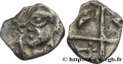GALLIA - SOUTH WESTERN GAUL - VOLCÆ TECTOSAGES (Area of Toulouse) Obole à la tête “cubiste”, S. 415 var.