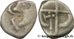 GALLIA - SOUTH WESTERN GAUL - VOLCÆ TECTOSAGES (Area of Toulouse) Obole à la tête “cubiste”, S. 415 var.