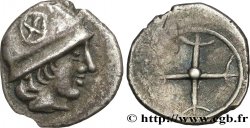MASSALIA - MARSEILLE Litra à la tête casquée à droite AU