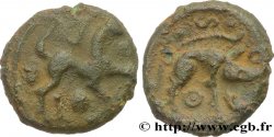 GALLIEN - BELGICA - AMBIANI (Region die Amiens) Bronze au cheval et au sanglier, “type des dépôts d’Amiens”