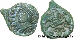 VELIOCASSES (Area of Norman Vexin) Bronze SVTICOS, classe III à la tête casquée AU
