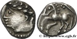 ALLOBROGES (Région du Dauphiné) Denier au cheval galopant et au “caducée”