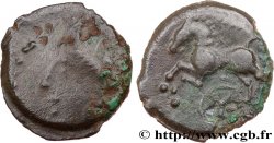 ÉDUENS (BIBRACTE, région du Mont-Beuvray) Bronze au cheval et à la rouelle, de Bibracte