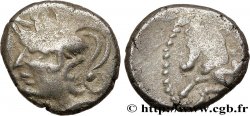 ALLOBROGES (Région du Dauphiné) Denier à l’hippocampe, tête à gauche