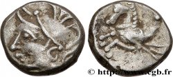 ALLOBROGES (Région du Dauphiné) Denier à l’hippocampe, tête à gauche