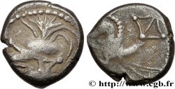 ALLOBROGES (Région du Dauphiné) Denier à l’hippocampe, tête à gauche