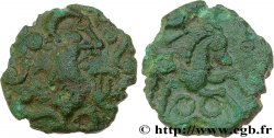 GALLIA BELGICA - AMBIANI (Regione di Amiens) Bronze au cheval