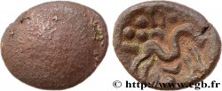 GALLIA BELGICA - AMBIANI (Región de Amiens) Statère d or uniface en bronze