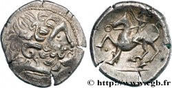 CELTES DU DANUBE - IMITATIONS DES TÉTRADRACHMES DE PHILIPPE II ET DE SES SUCCESSEURS Tétradrachme au cavalier, imitation de Philippe II